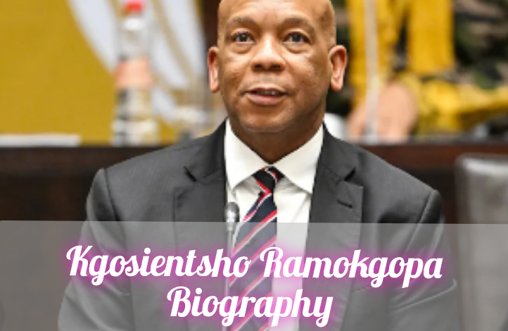 Kgosientsho Ramokgopa Biography