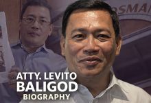 Atty. Levito Baligod Biography