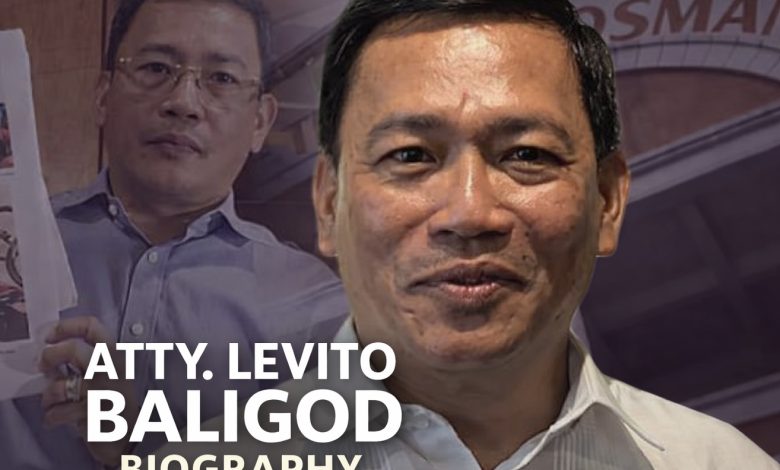 Atty. Levito Baligod Biography